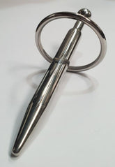 Neat Tube Cock Plug With Glans Ring & Ball